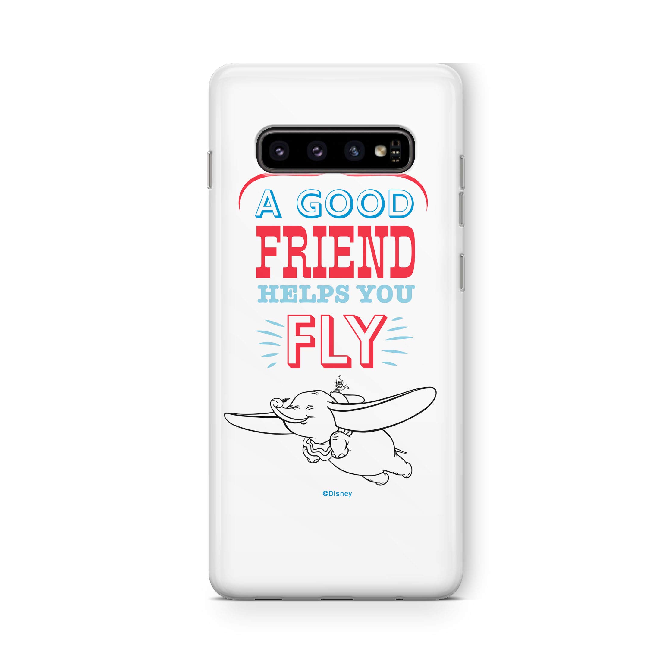 ERT GROUP mobile phone case for Samsung S10 original and officially Licensed Disney pattern Dumbo 004 optimally adapted to the shape of the mobile phone, case made of TPU