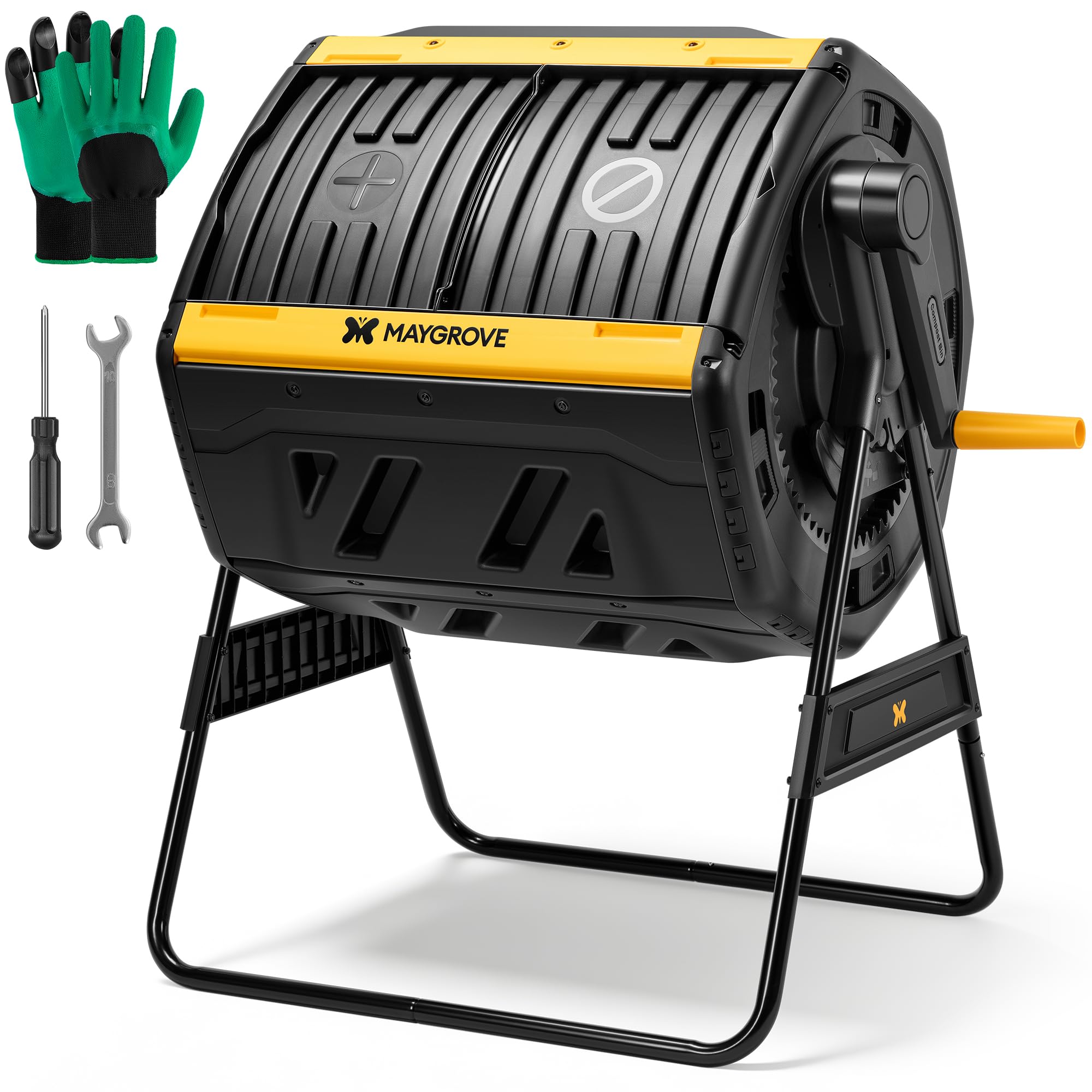 Maygrove 53 Gallon Dual Chamber Tumbler