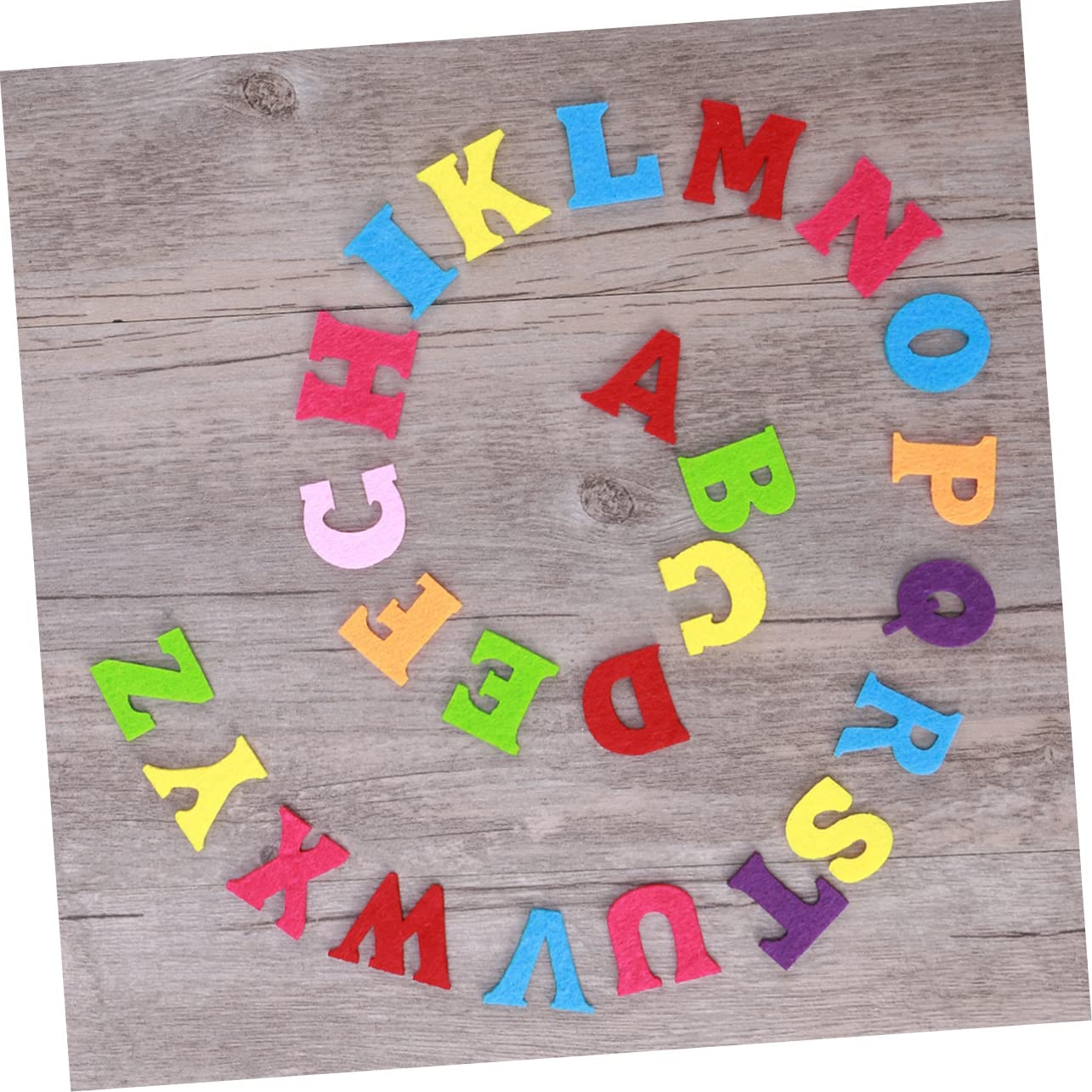 SKISUNO Felt Alphabet Letters for Crafts 50Pcs Non-Woven Fabric Felt ABCs for DIY Kids Toys Party Decoration Sewing and Gluing Projects - Image 4
