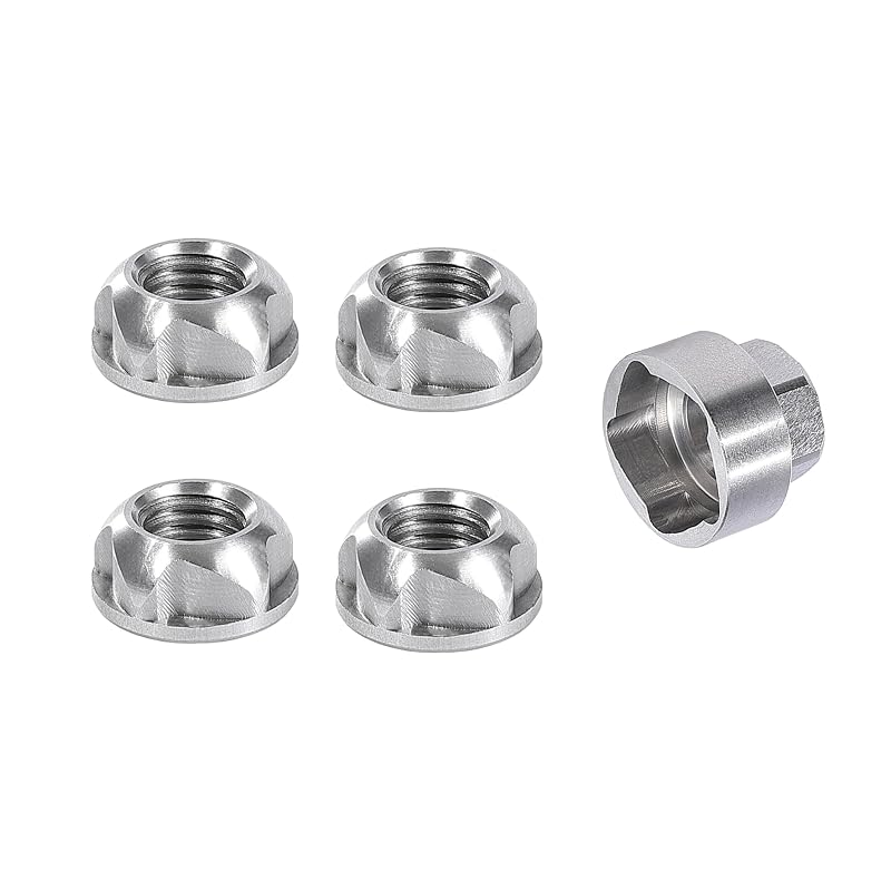 Kit de Porcas Antifurto M16 P2.0 em Aço Inoxidável 304 com Chave de Segurança VOSANTU, 4 Porcas + 1 Chave