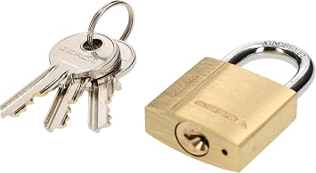 KOTARBAU 5907465941266 Brass Padlock, 30 mm