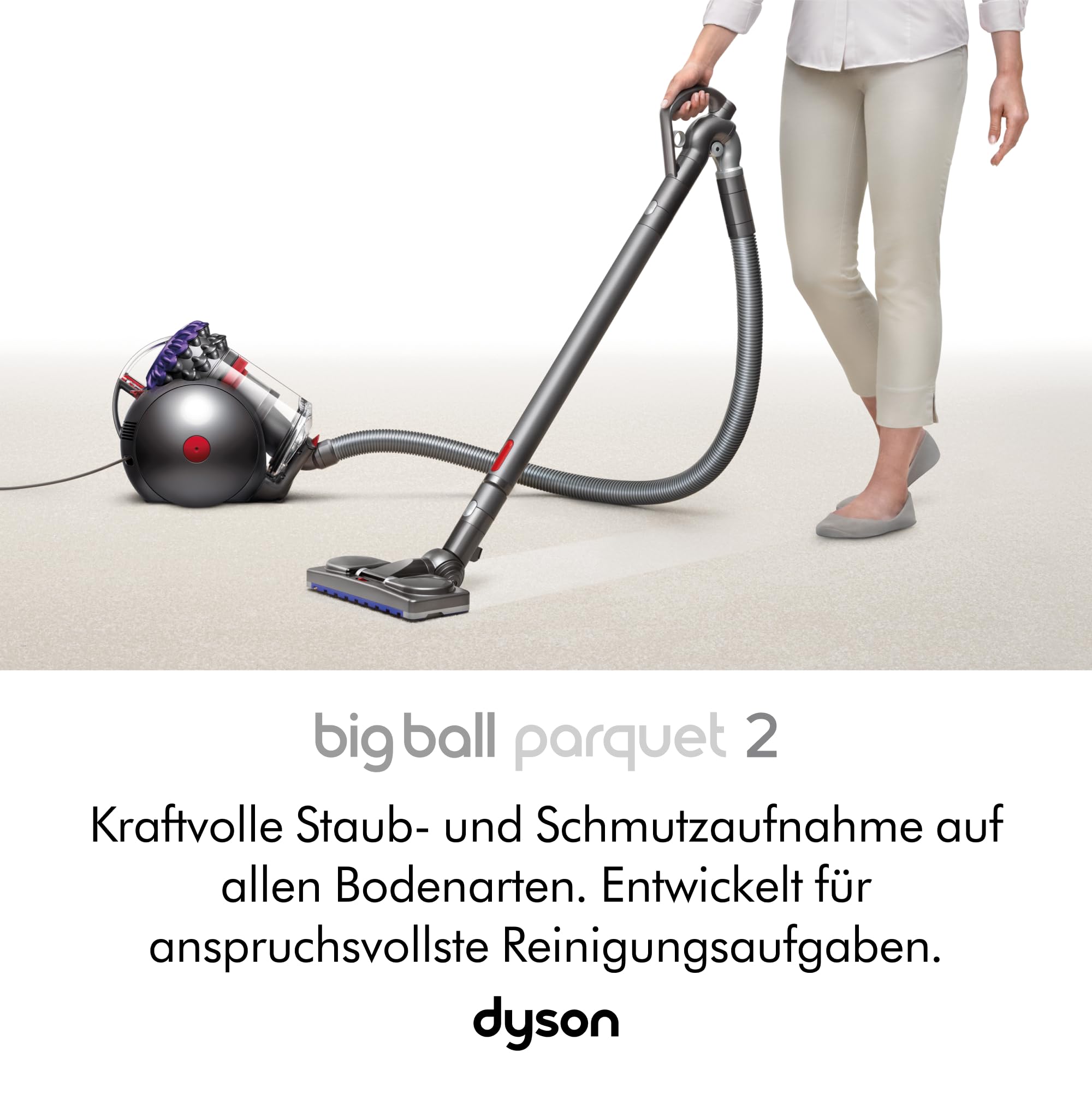 Dyson Big Ball™ Parquet 2 Bodenstaubsauger – Spezialdüse für Parkettböden