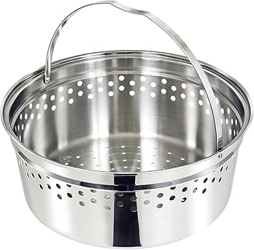 Magma A10-367 Nesting Colander, Steamer & Cooker Insert | 100% 18-8 Stainless Steel | Custom Fit for Magma 5 Qt Stock Pot | Space-Saving Marine & RV Cookware Accessory