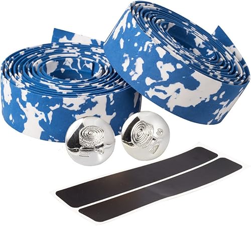 Miniatura 16 de Cinta de manillar de corcho súper suave de fibra de carbono para bicicleta de carretera, cinta de manillar de corcho MTB con tapones de barra