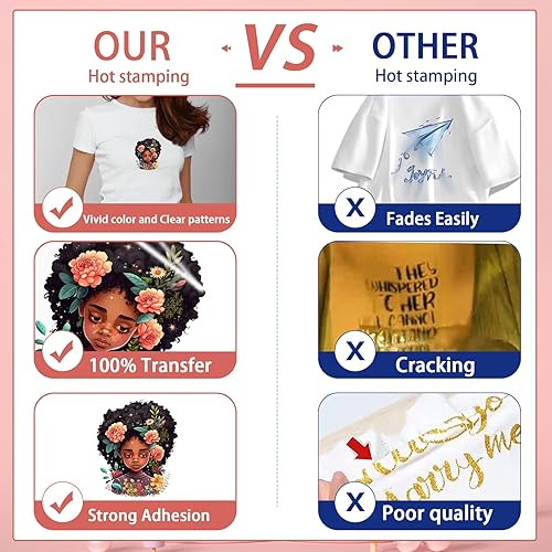 Miniatura 6 de 10 calcomanías para planchar para mujeres afroamericanas, parches de vinilo para transferencia de calor, adhesivos para planchar para ropa,