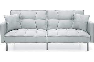 Premium Plush Queen Futon Frame and Mattress Set