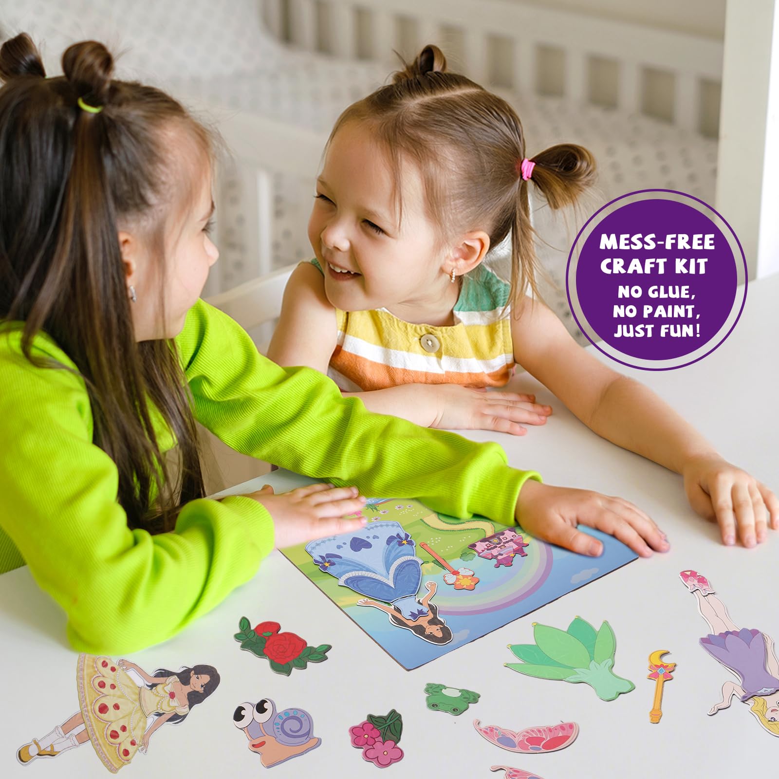 Muñecas magnéticas de vestir para niñas, kits de disfraces magnéticos de princesa, juguetes magnéticos de viaje, viaje por carretera, coche, actividades de juegos de avión para niños, regalos