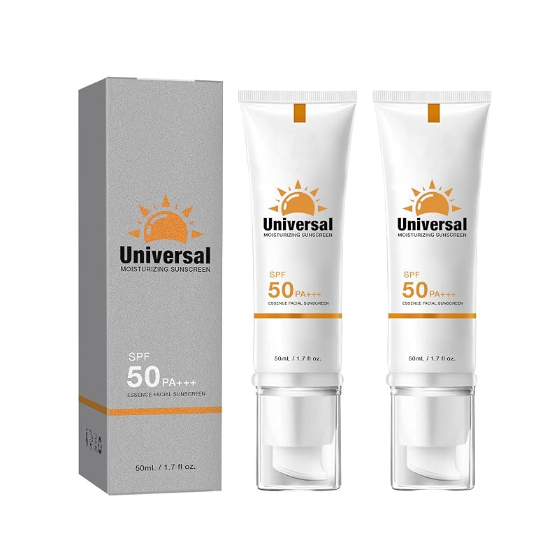 Protetor solar facial tonalizante LAJPXKHY FPS 50, Pacote com 2