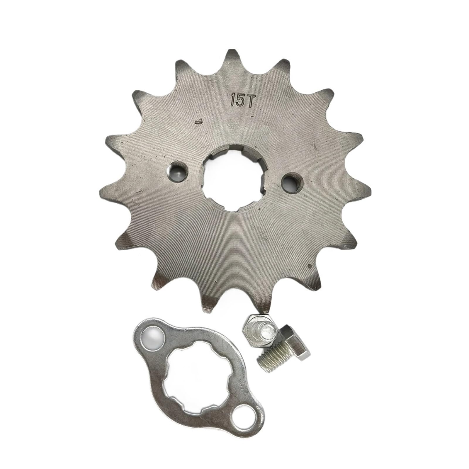 NKURTPC Motorcycle Sprocket 520 10t 15T 16T 17T 18T 19T 20T Tooth 20mm ID Front Engine Sprocket For ATV Motorcycle(520 20mm 15T)