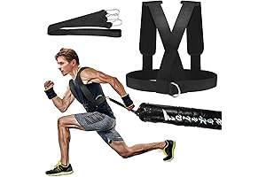 YNXing Resistance Bands and Sled Harness for Improved Running Performance