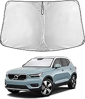 Vista 32 de EcoNour Parasol para Subaru Crosstrek 2013-2015 2016 2017, visera solar para parabrisas delantero y ventana, bloqueador de calor UV y protector