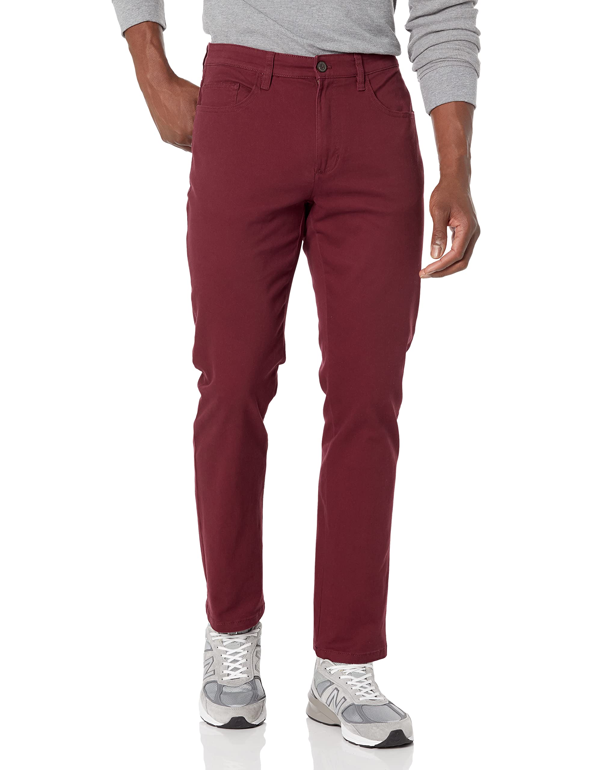 Amazon Essentials Men's Skinny-Fit 5-Pocket Stretch Twill Chino Pants (Previously Goodthreads) — view 12