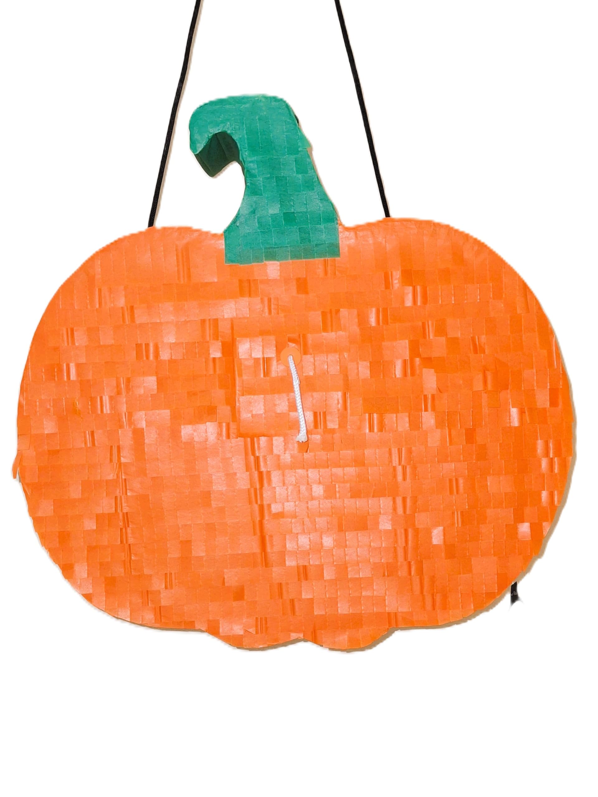 Piñata cumpleaños infantil hecha a mano calabaza halloween (Grande 50x50x10 centimetros)