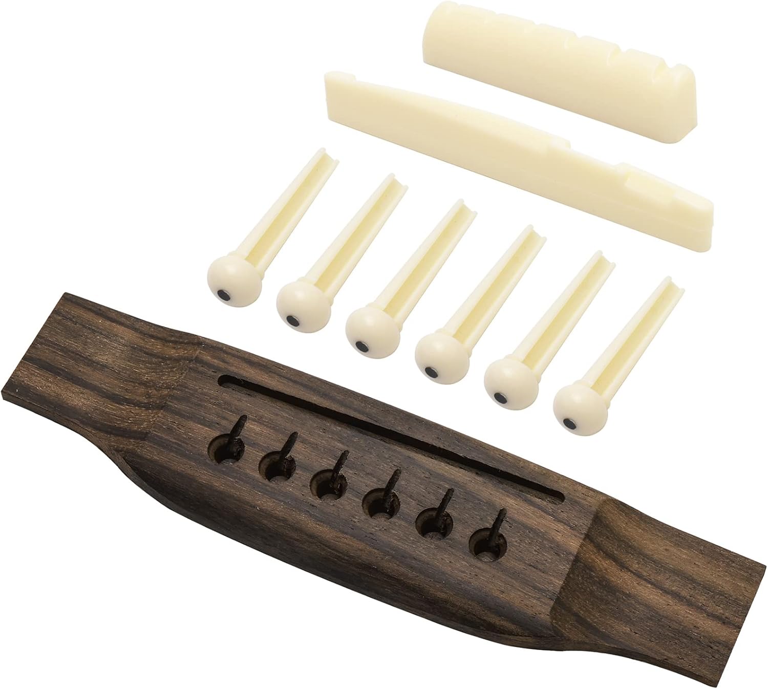 Swhmc Guitar Bridge Rosewood Acoustic Guitar Bridge Saddle