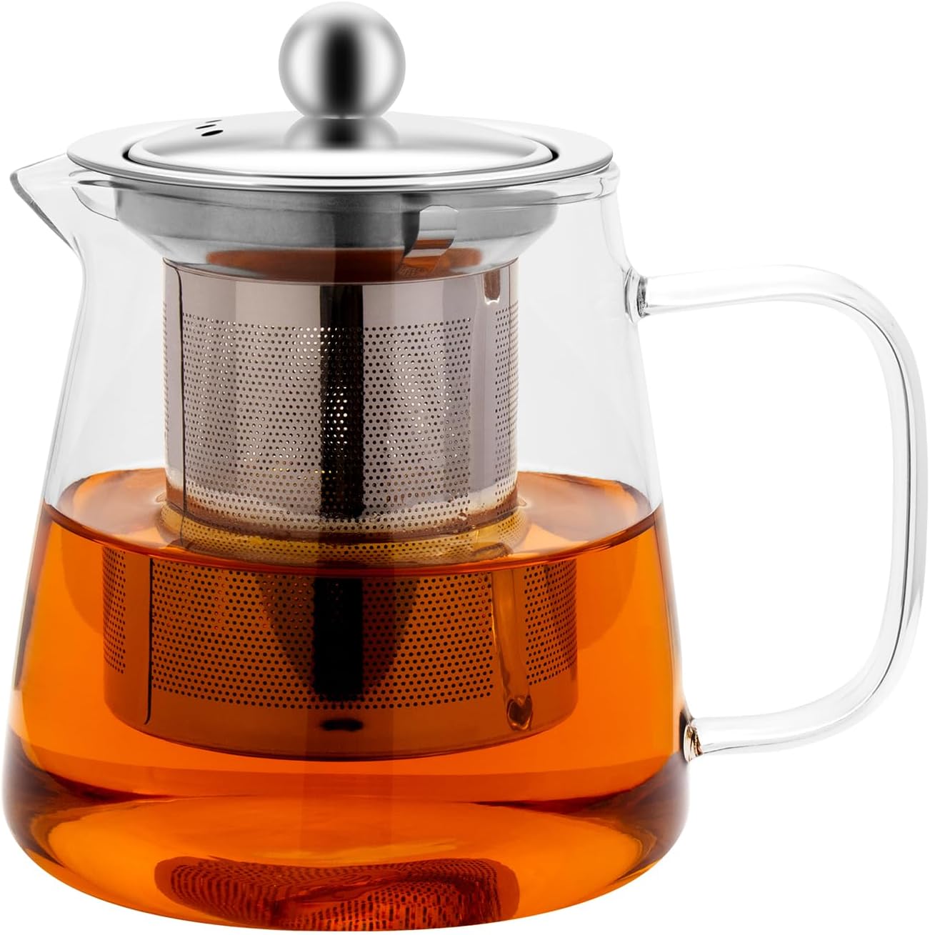 Petite Théière en Verre avec Filtre