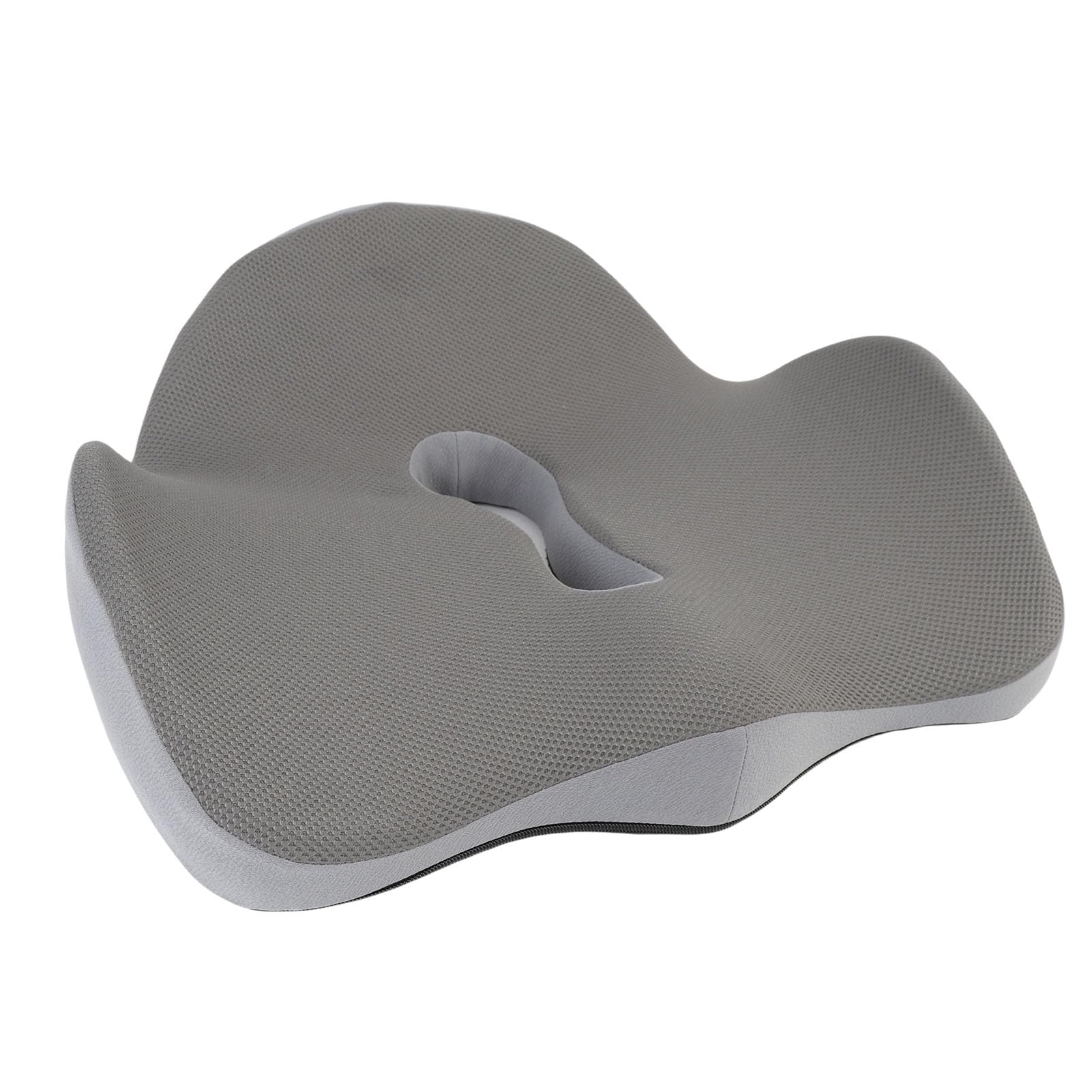 Yinhing Poduszka do Siedzenia, Poduszka z Pianki Pamięci, Poduszka na Krześle biurkową, Ergonomiczna Poduszka Krzesła, dla Długich Pracowników Siedzących, Kierowców Samochodów (GREY)