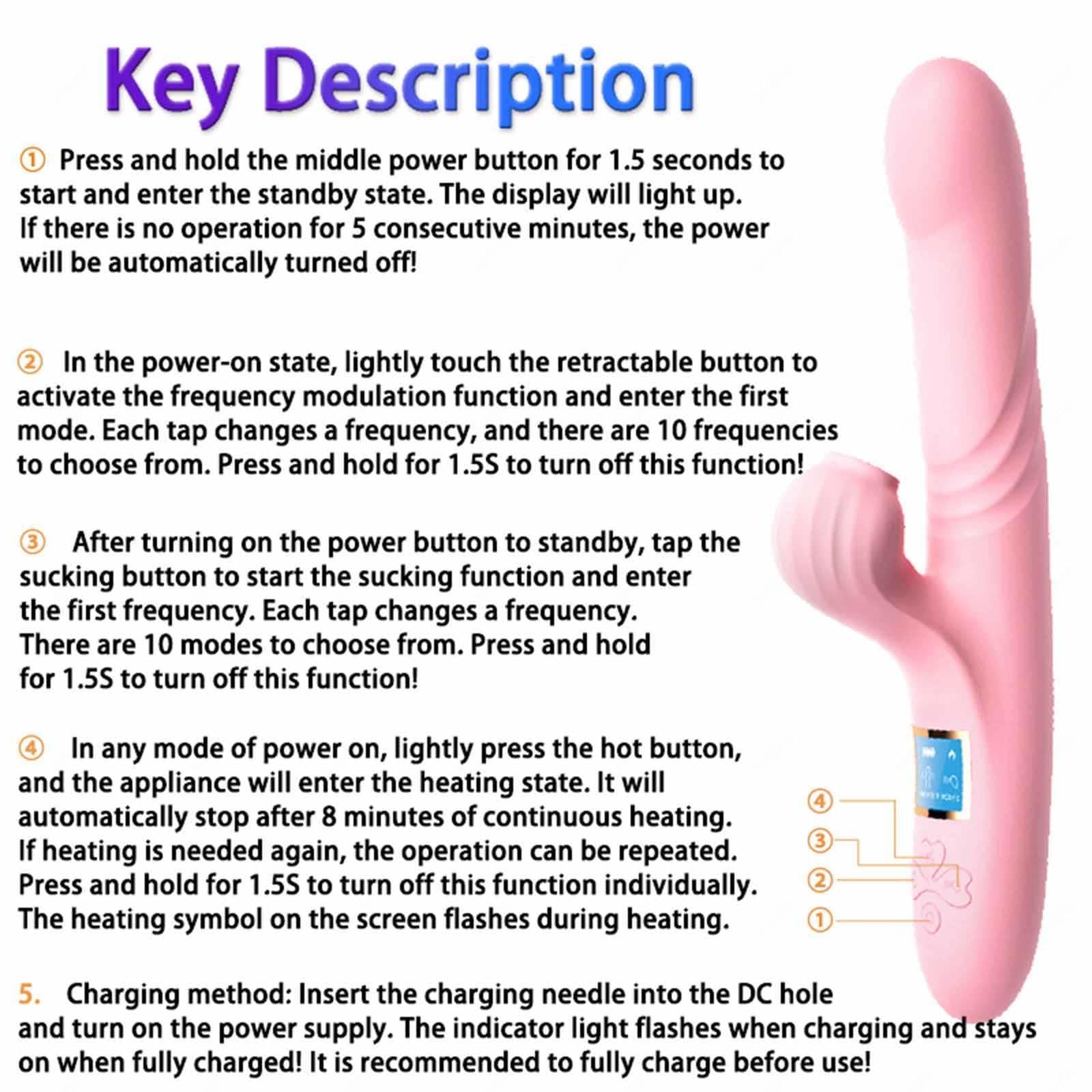 Vibratore G Spot Erotica Dildo Stimolatore Clitorideo Dildo Realistico impermeabile, giocattoli sessuali per donne e coppie