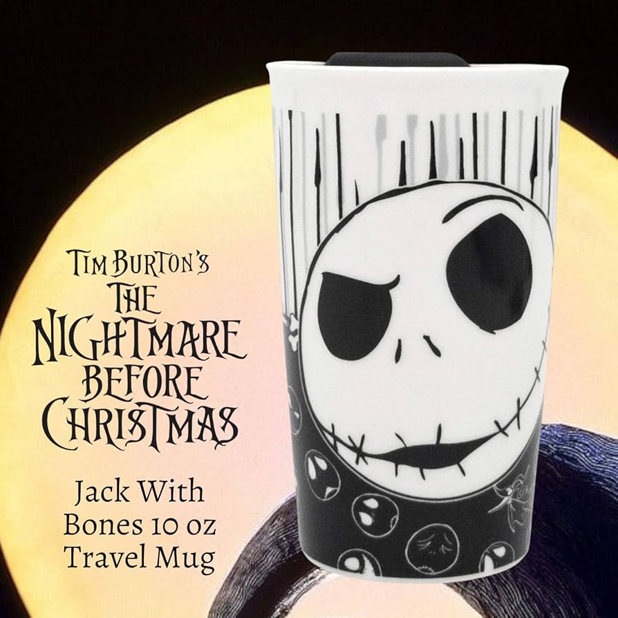 Nightmare before christmas ceramic travel mug Clearance