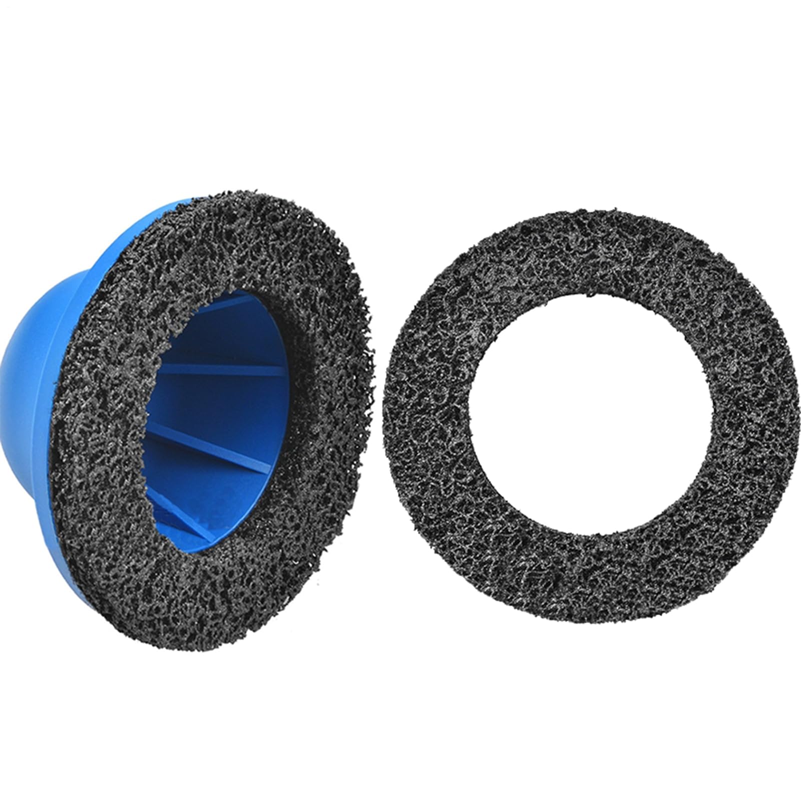 Herramienta de limpieza de bujes de rueda, cepillo multiusos ergonómico para la limpieza de llantas, herramienta ligera para eliminar el óxido para sedán todoterreno y camionetas