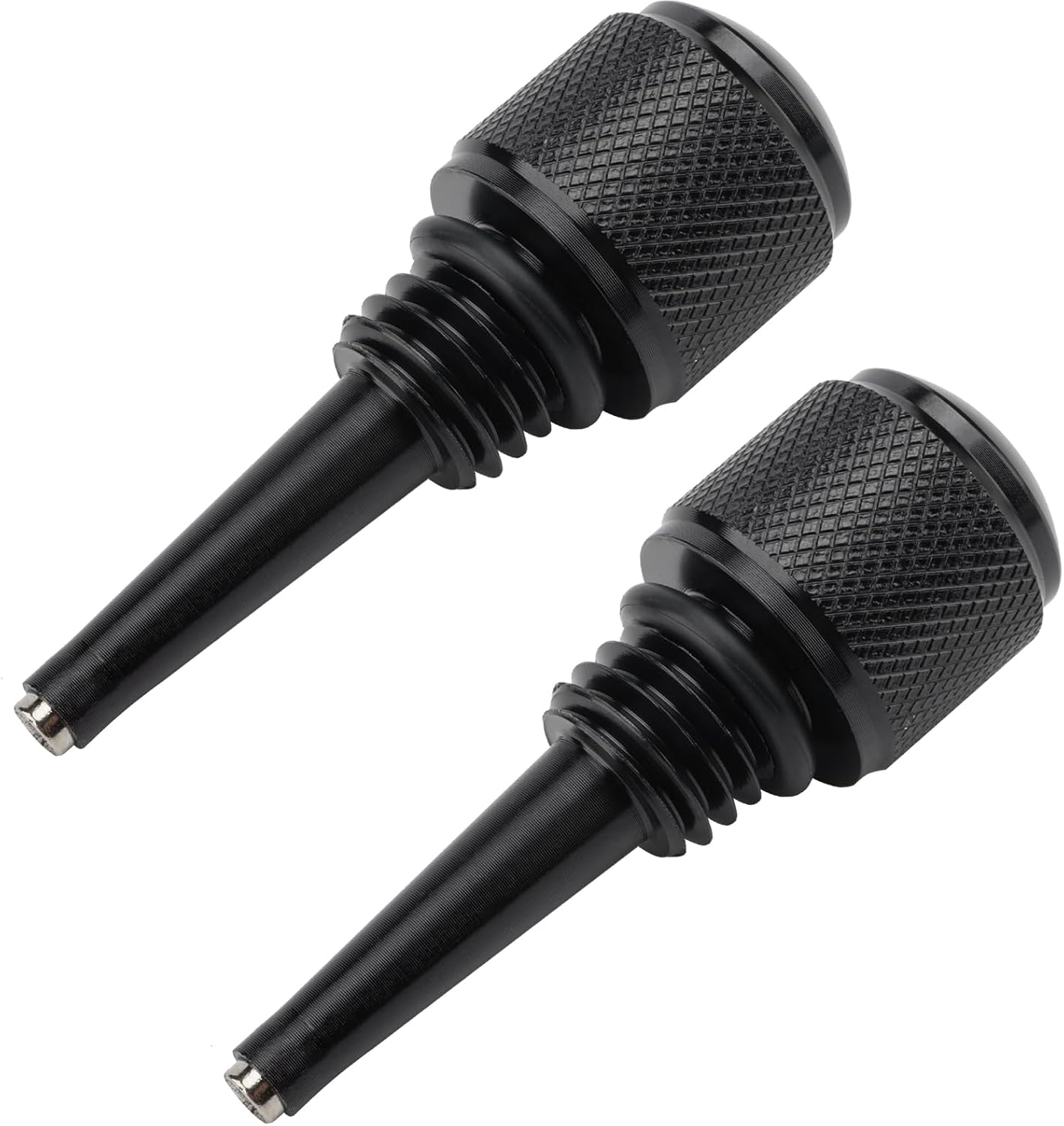 2Pcs Replacement Magnetic Dipstick for Inverter Generators, Compatible with Predator, Wen, Yamaha (Silver)