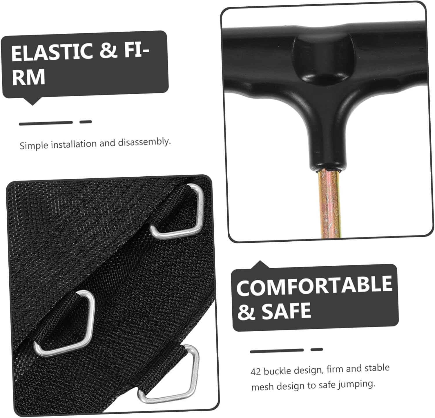 Trampoline Replacement Mat Jumping Mat Outdoor Trampoline Pad Weatherproof