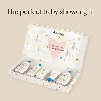 Aveeno Baby Essential Skincare Gift Set, 5-Piece Collection