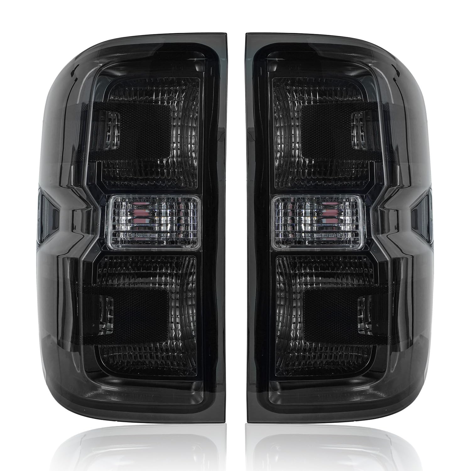 Photo 1 of PAANLOK Smoked Tail Lights for 2014-2019 Silverado/Sierra