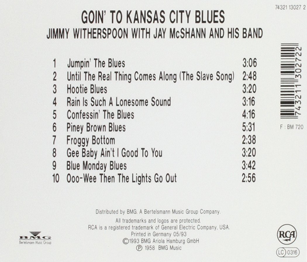 Goin' to Kansas City Blues (Ja