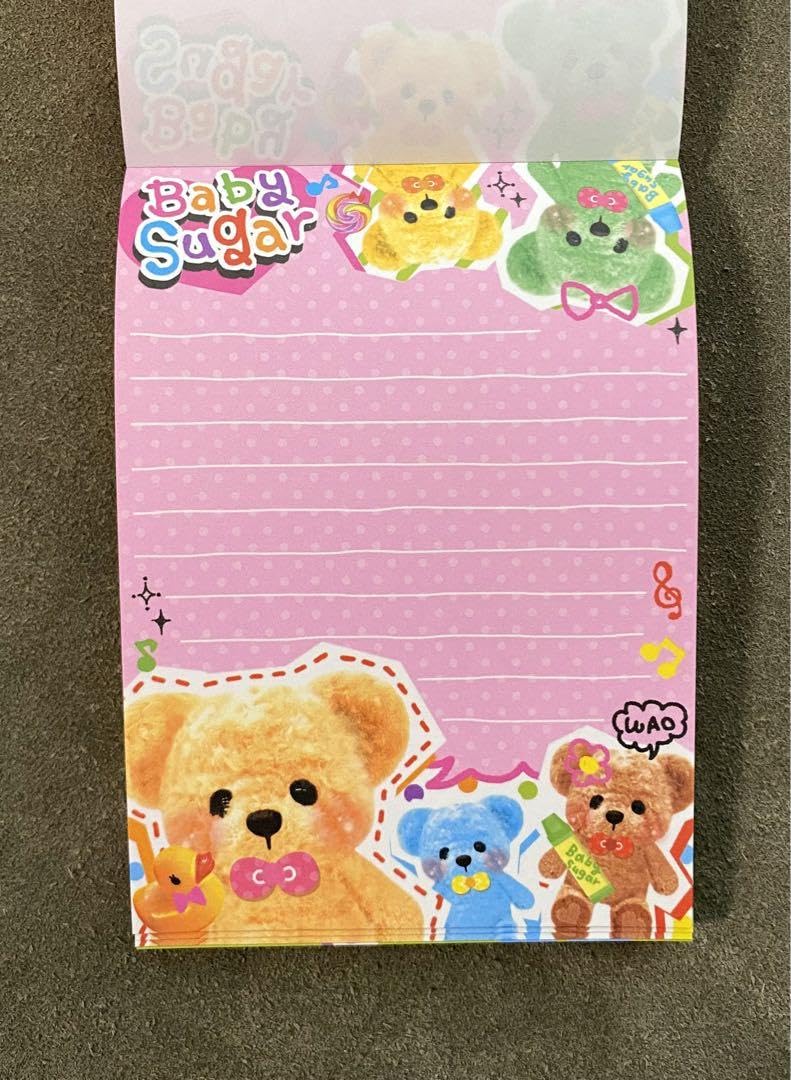 Amazon.co.jp: 平成レトロ ボリュームメモ帳 クマ いちご