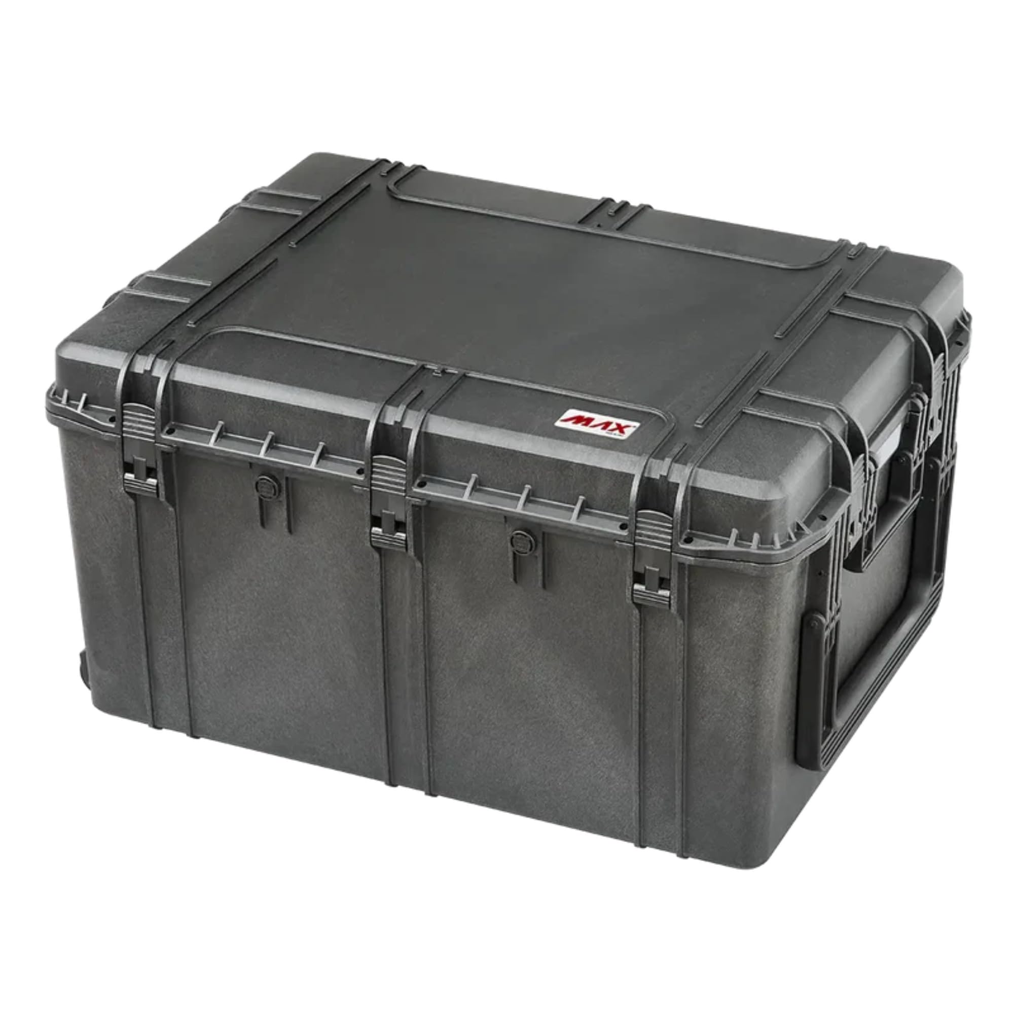 MAX Case MAX820H450S Maleta Resistente, Negro, Polipropileno, IP67 | Espuma Precortada, Impermeable, 82x60x45cm, 18.4kg