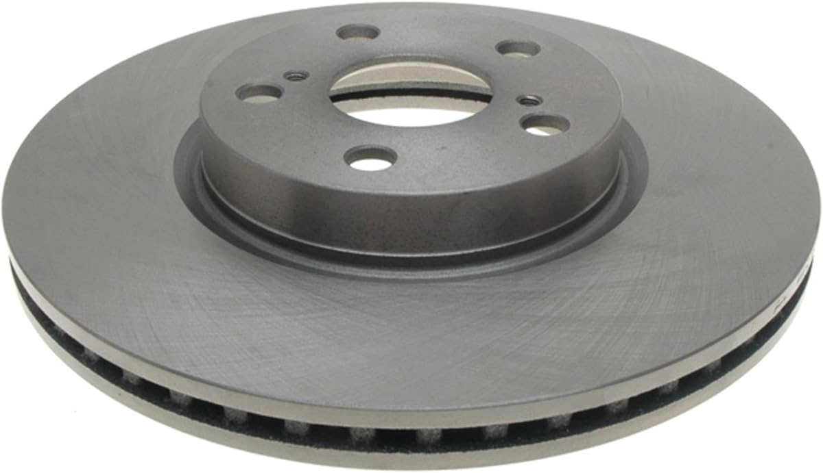 Silver Front Brake Rotor 18A2601A | GM 19255510 Brake Rotors for Select Pontiac Vibe, Scion xD, Toyota Corolla, Matrix, and more
