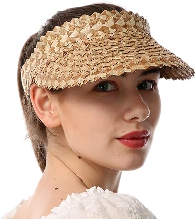 Outrip Straw Sun Visors Hats for Women 