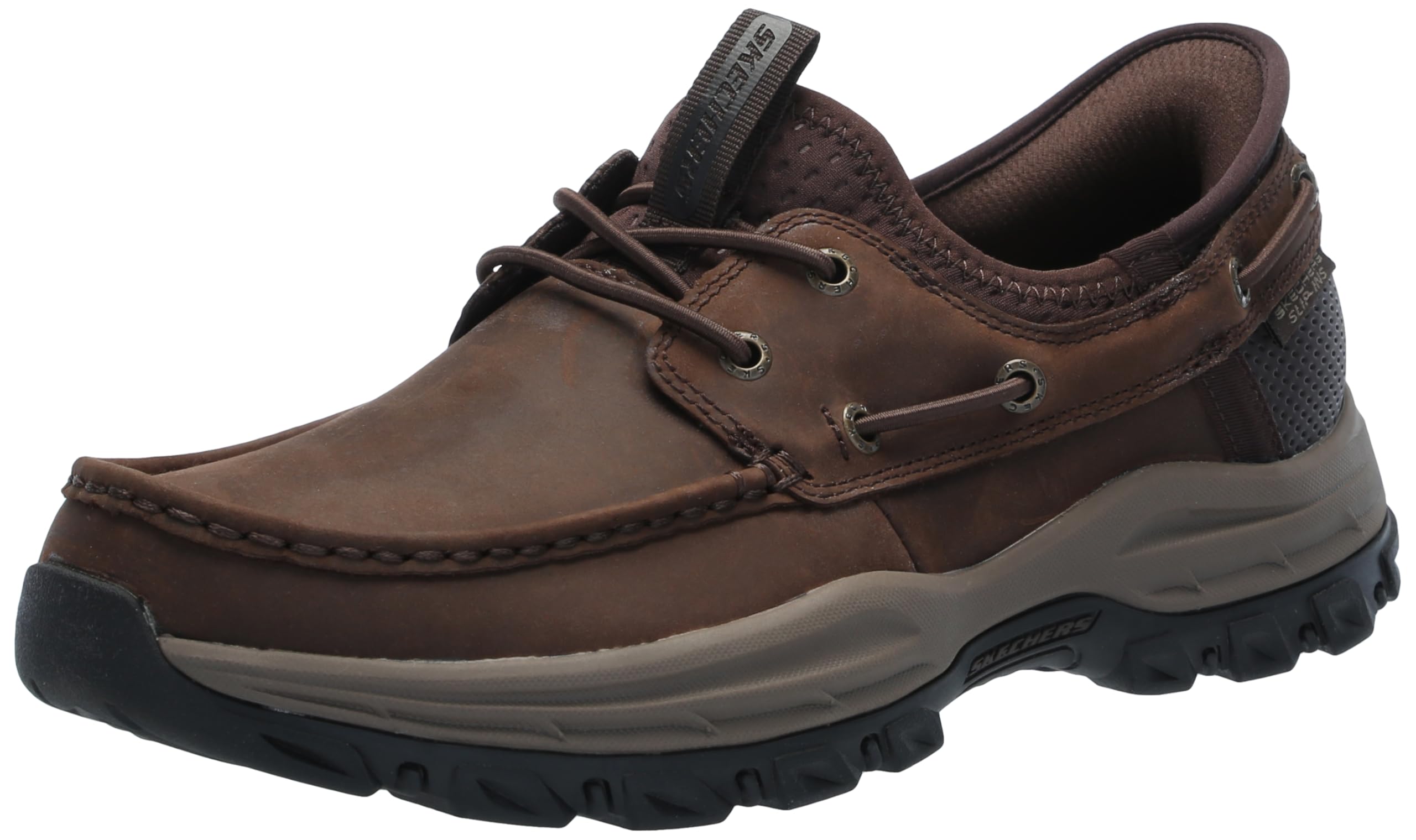 Skechers Mens Knowlson Shore Thing Hands Free Slip In Moccasin