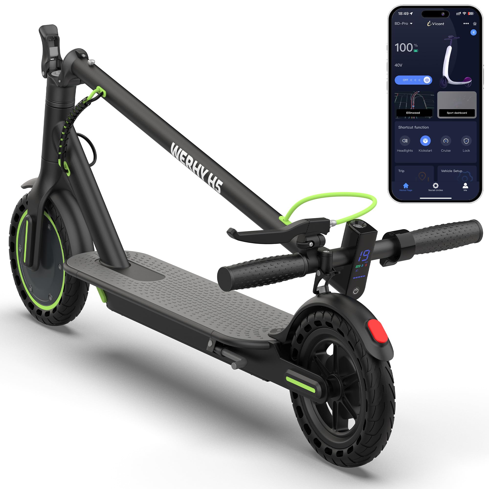 WERHY Electric Scooter H5