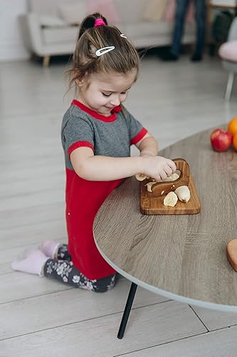 Miniatura 3 de Wooden Safe Knife for Kids, Kids Utensil Montessori Knife, Vegetable and Fruit Chopper, Ash Wood
