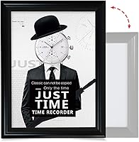 Vista 4 de Marco de aluminio para Póster, Negro