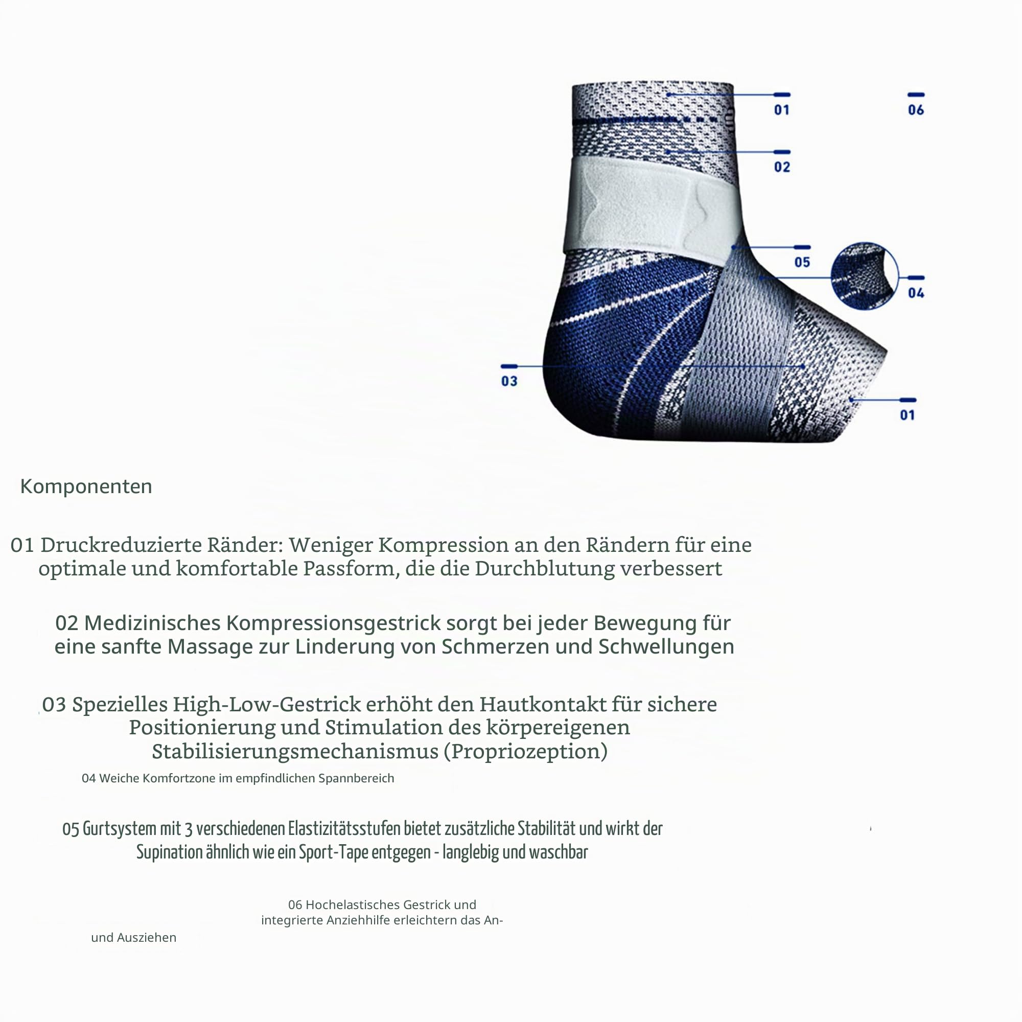 BAUERFEIND MalleoTrain S Knöchelbandage