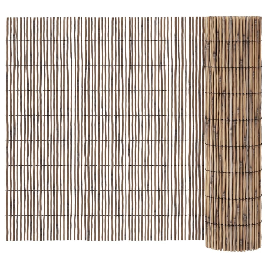Recinzione da Giardino 1000x80 cm Giunco,Canniccio Premium Recinzione di canne per Giardini e Balconi, Frangivento e in Canna Spessa