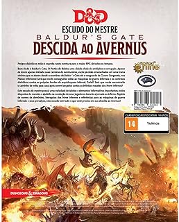 Dungeons & Dragons - Escudo do Mestre: Descida Ao Avernus - Edição em Português