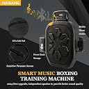 Haigang Smart Music Boxing Machine, Bluetooth Boxing Punching Game, Musical Workout Equipment, Wall Mount Home Trainning Boxing Target for Adult Kids with Storages, Gloves, Wristband gallery image