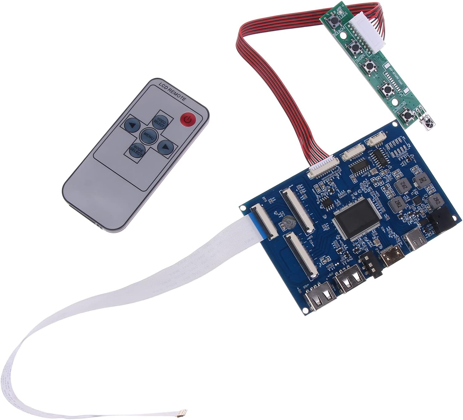 Yuly 30pin/ 40pin LVDS EDP LCD Display Driver Board Panel LVDS Laptop Display Panel Support Hdmi-Compatible Input Driving Board