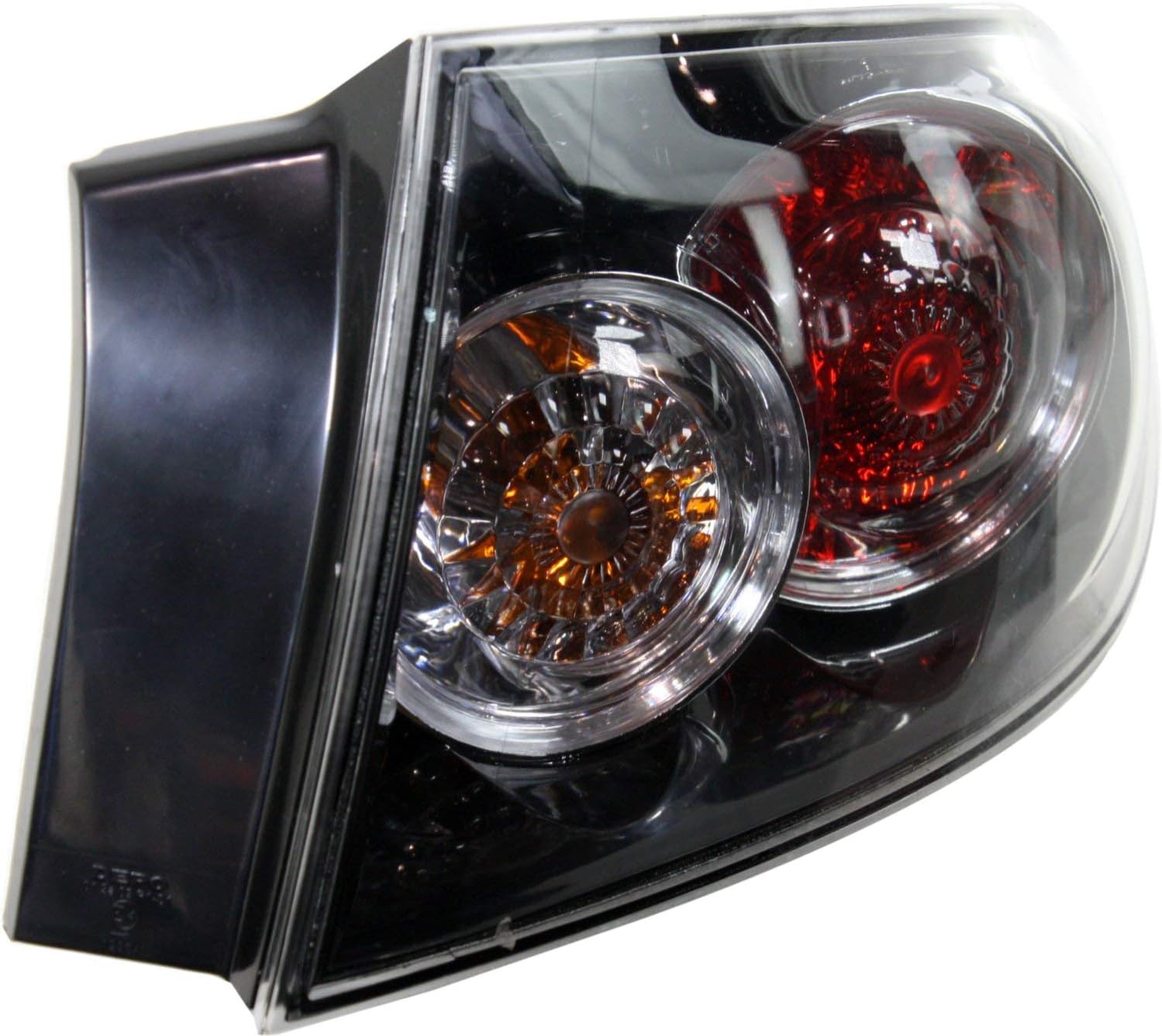 Garage-Pro Tail Light Set of 2 For Mazda 3 2007-2009, Tail Lights Assembly, With bulb(s), Outer, Halogen, Sedan, Driver, Passenger Side