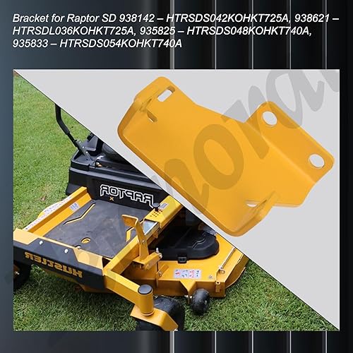 Miniatura 5 de Paquete de 2 soportes traseros 552564 RS - 125255 transmisión Hydro Bracket parte para cortacésped Hustler Raptor SDSDX 936476 936484 936484 938548