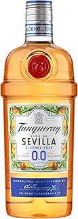 Tanqueray Flor De Sevilla Alcohol Free Spirit | 0% vol | 70cl | Zesty Taste of Seville Orange & Gin Botanicals | Bold &Bittersweet | Enjoy in a Gin Glass with Tonic