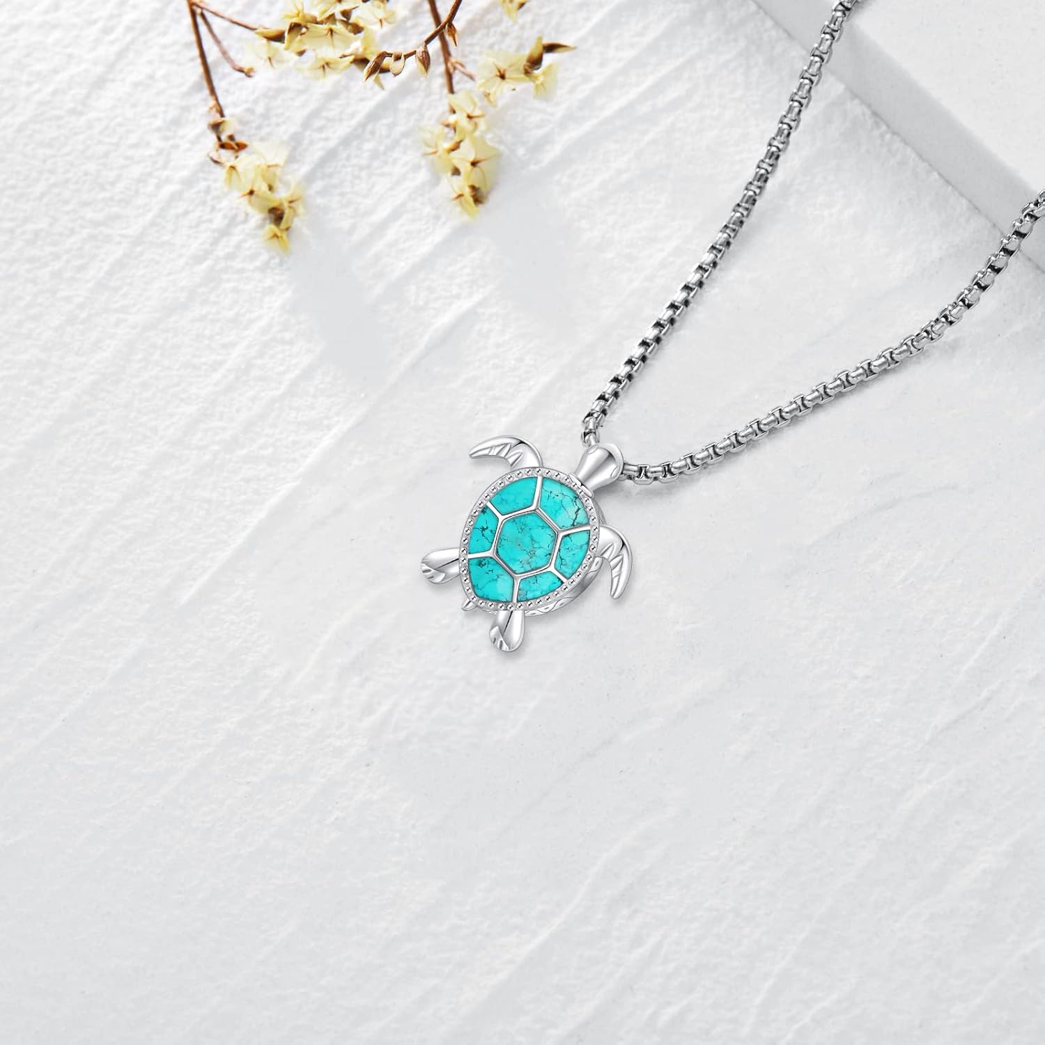 Urn Necklace for Ashes for Women/Men 925 Sterling Silver Cremation Jewelry w/Funnel Filler Memorial Jewelry Gifts