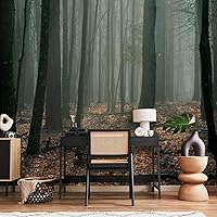 Vista 58 de artgeist Mural de Pared Forestal 154x122 pulg - Adhesivo de Pared Autoadhesivo para Despegar y Pegar, Adhesivo de Pared, Adhesivo de Foto