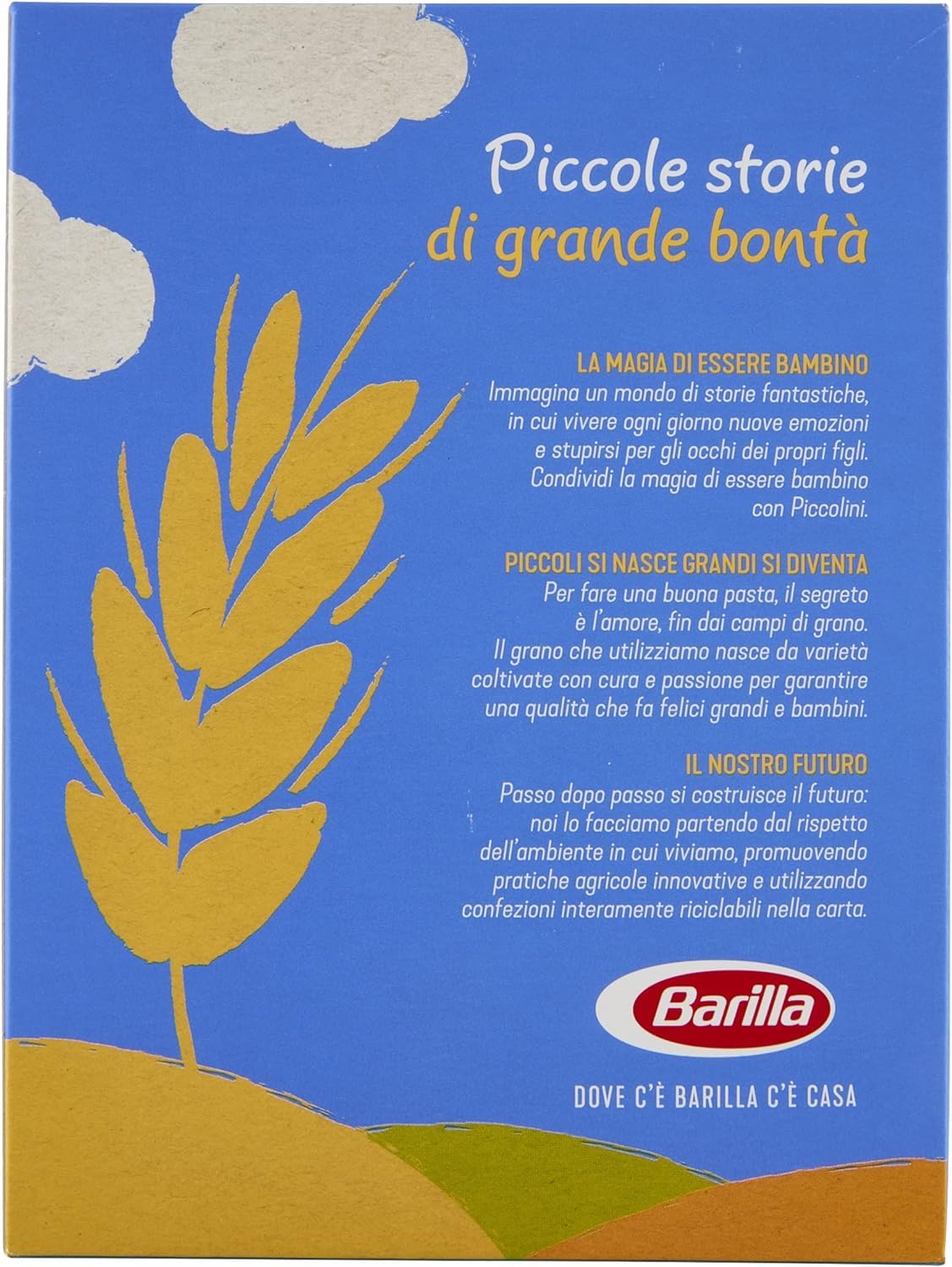 20 pastas Barilla Mini Fusilli, 100% italiana, 500 g + Polpa italiana Gourmet 400 g