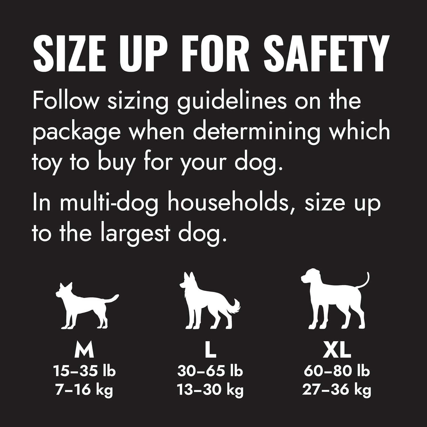 KONG - Extreme Goodie Bone Most Durable Natural Rubber Dog Bone for Power Chewers - Black - for Extra Large Dogs