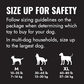 KONG Extreme Goodie Bone, Natural Rubber, Black, for Extra Large Dogs