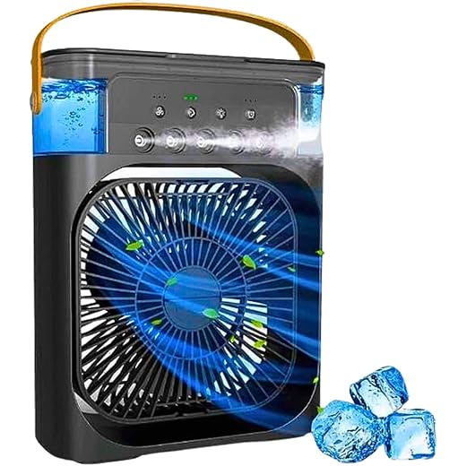 DRUMSTONE Personal USB Air Cooler 3 Speed Cooling Fan with M